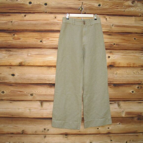 NWT Apiece Apart Merida Full Length Long Wide Leg Pants - Picture 2 of 11